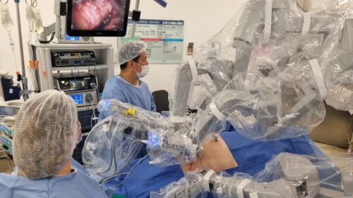 Cirurgia bariátrica robótica